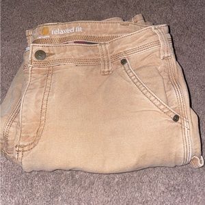 Size 12 Khaki Carhartt Jeans